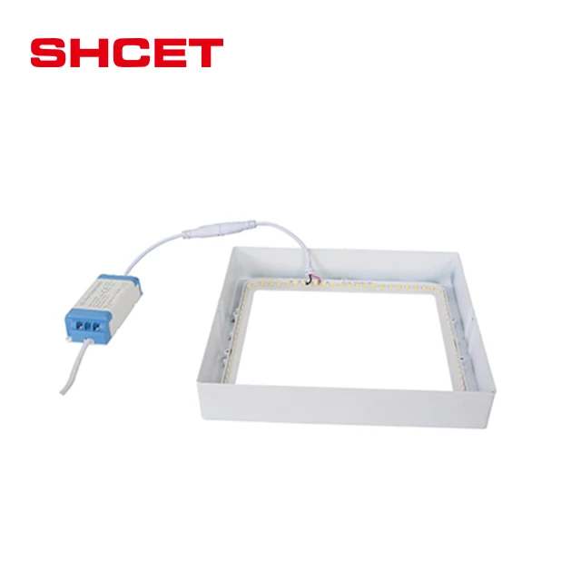 Fast delivery indoor led panel square surface recessed  mount ceiling lights 6 inch 12 inch 170mm 20x20 20x120 cm