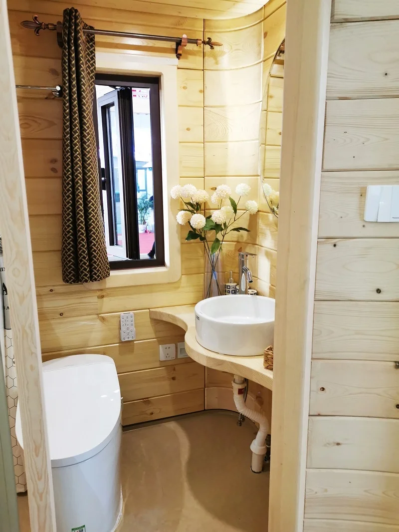 
Ready to move High quality customization, Bread shape small log cabin 