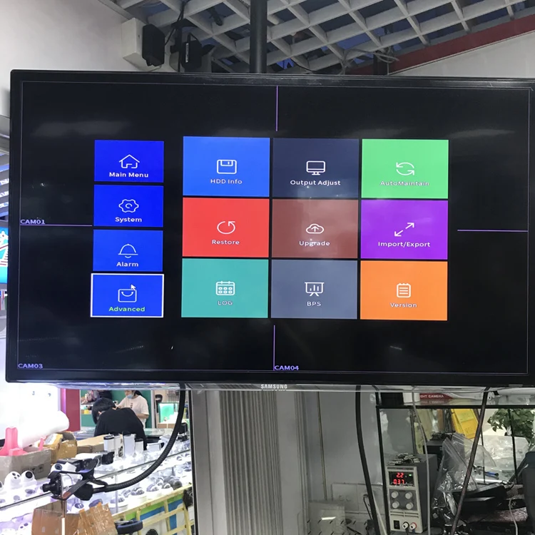 Professional Manufacturing High Quality Wireless 5MP 4 Channel Cctv DVR