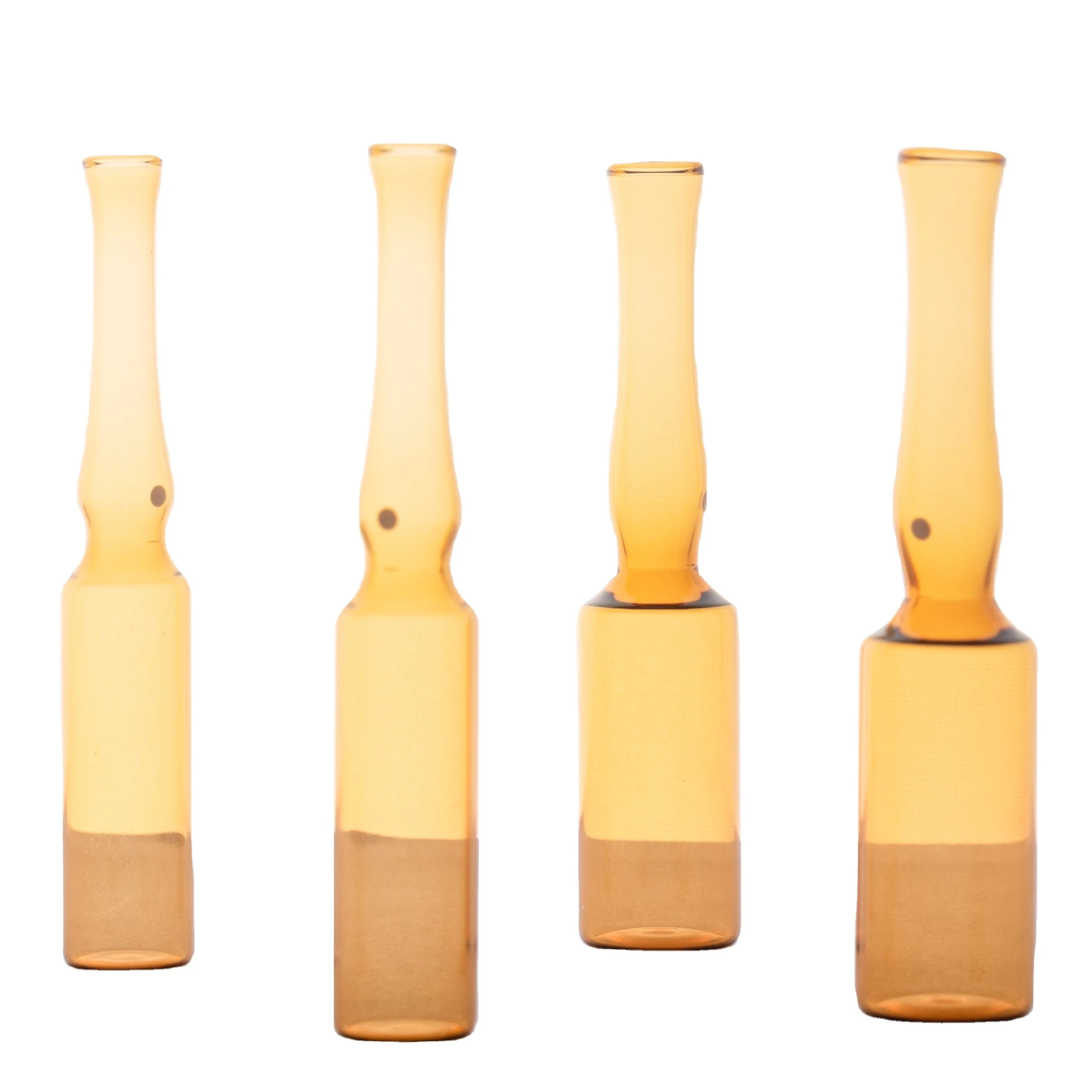 Chinese  Superior wholesale Pharma 2ml Round Transparent Neutral Borosilicate  Ampoules Glass vial