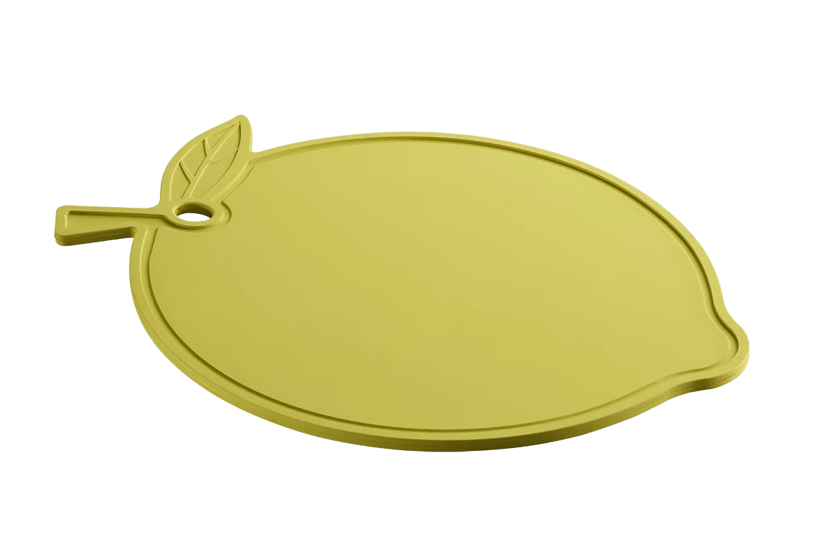 Wholesale Manufacturer Household Lemon Shaped Silicone Cutting Board for OEM from Vietnam