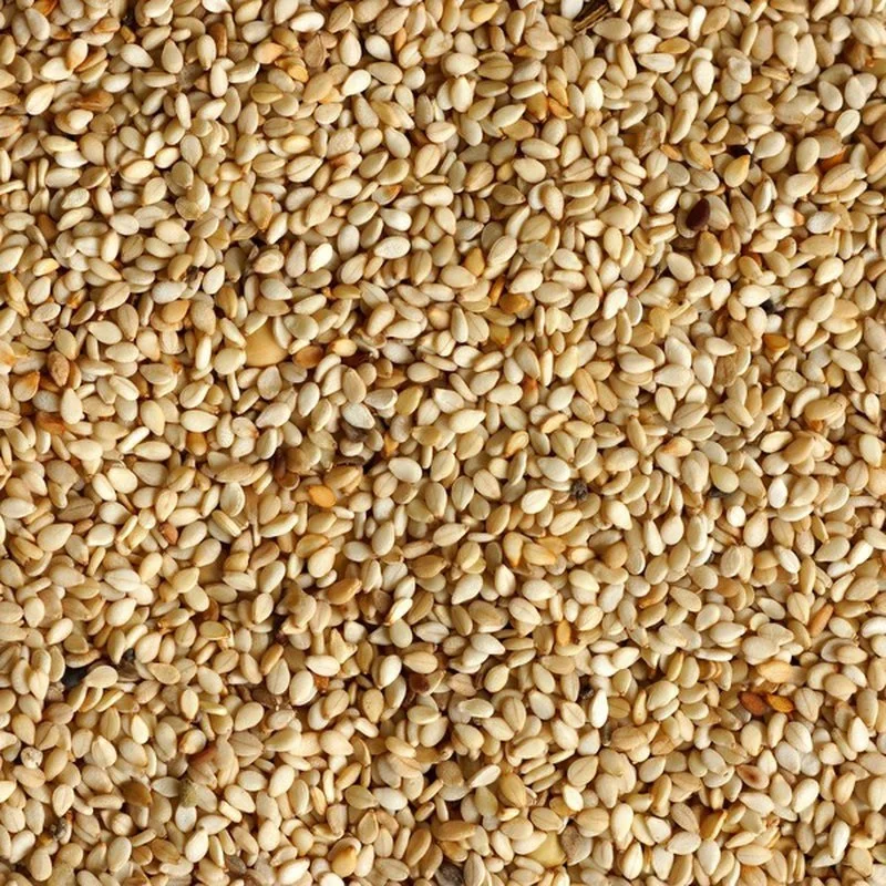 Hulled Natural White Sesame Seeds - For Factory Price