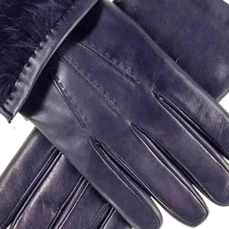 Best Luxury Driving Leather Gloves Dressing Gloves  Winter Fashion Mittens Genuine Leather Gloves For Men Women