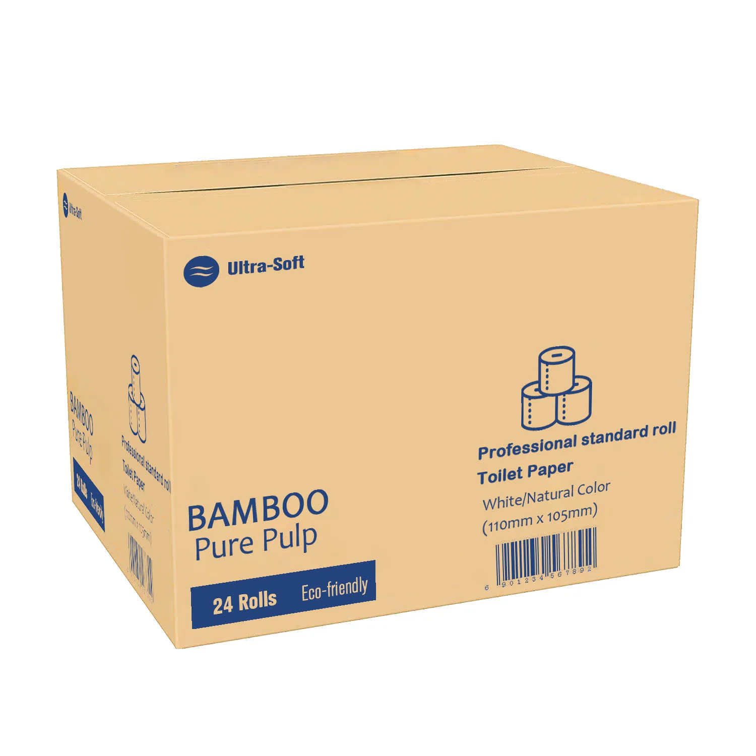 Factory Price toilet tissue paper rolls bamboo paper tissue roll