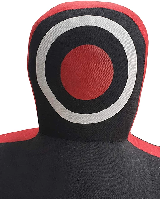 
Brazilian Grappling Kneeling Dummy MMA Wrestling Judo Art Leather- Black/Red 70 