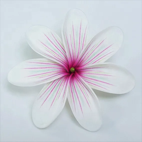 Best seller good quality Handcraft Handmade artificial tahitian foam flower with special tattoo and color pattern