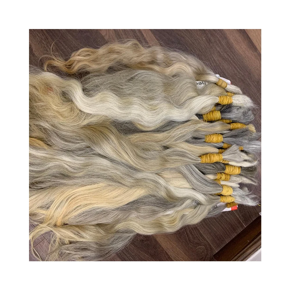 gray hair Human Hair raw virgin unprocessed human hair