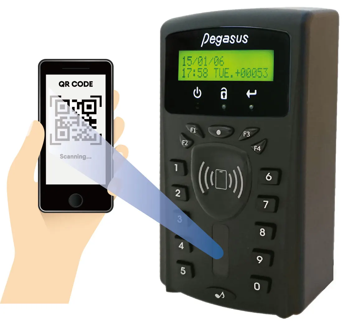 Контроллер доступа к QR-коду и RFID-карте No Touch ISO15693