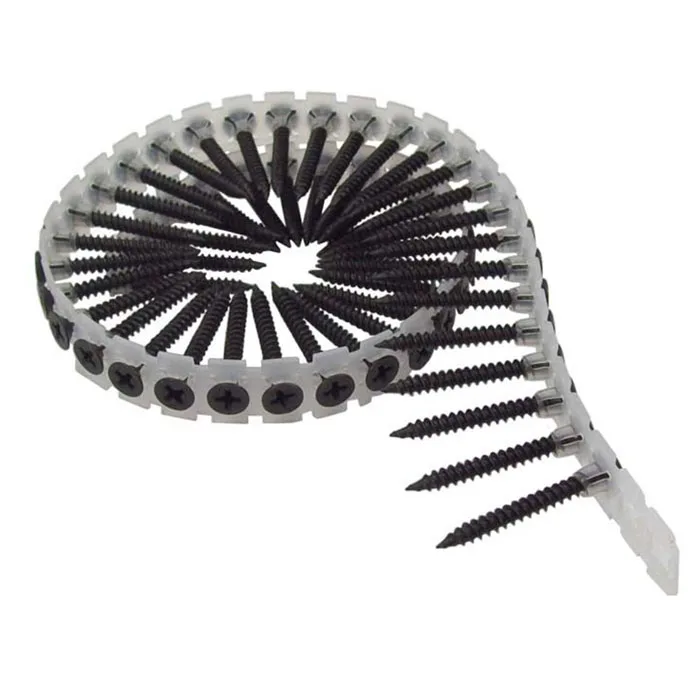 Black Phosphaed Bugle Head Collated Drywall Screws for collated drywall screw gun