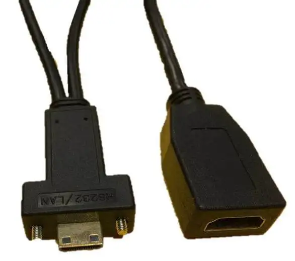 Taiwan 90 Degrees Angle Male /Female HDMI Cable