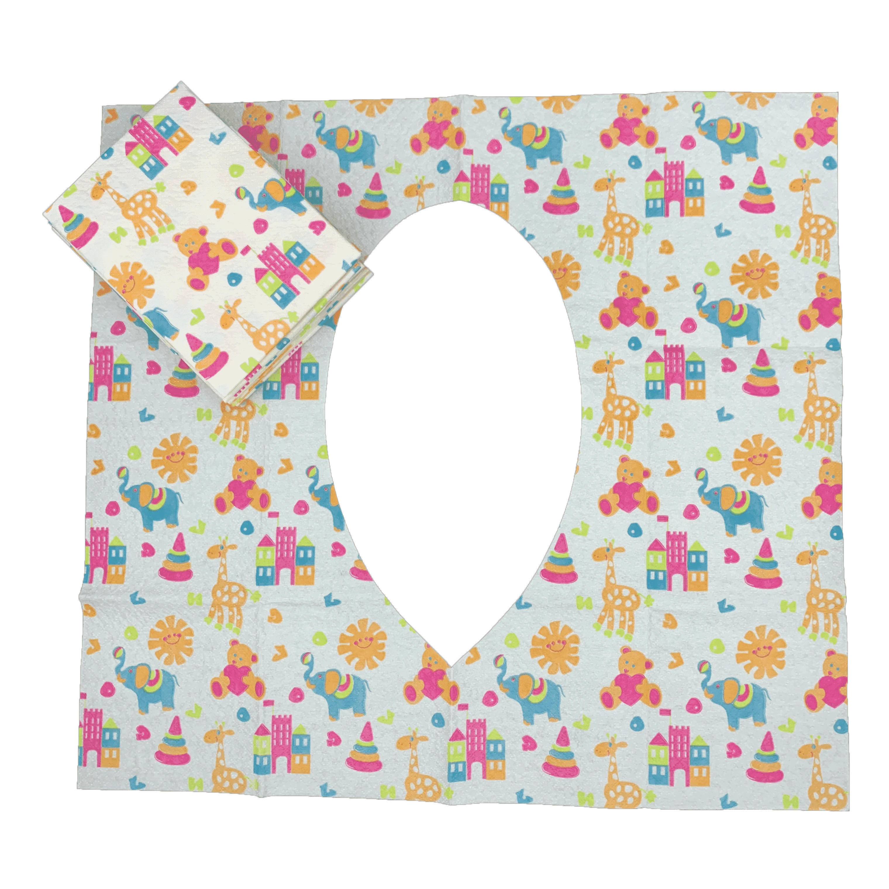 
Лидер продаж Amazon, нетканый одноразовый Дорожный чехол для сиденья унитаза с принтом на заказ 