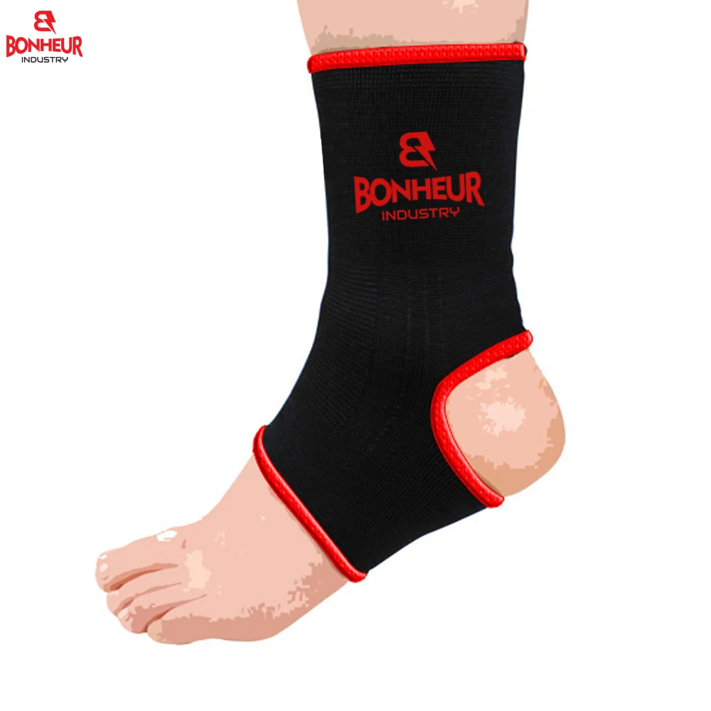 
Ankle support Brace Leg Injury Gym sleeve Elasticated Bandage Wrap Muay Thai MMA Compression 