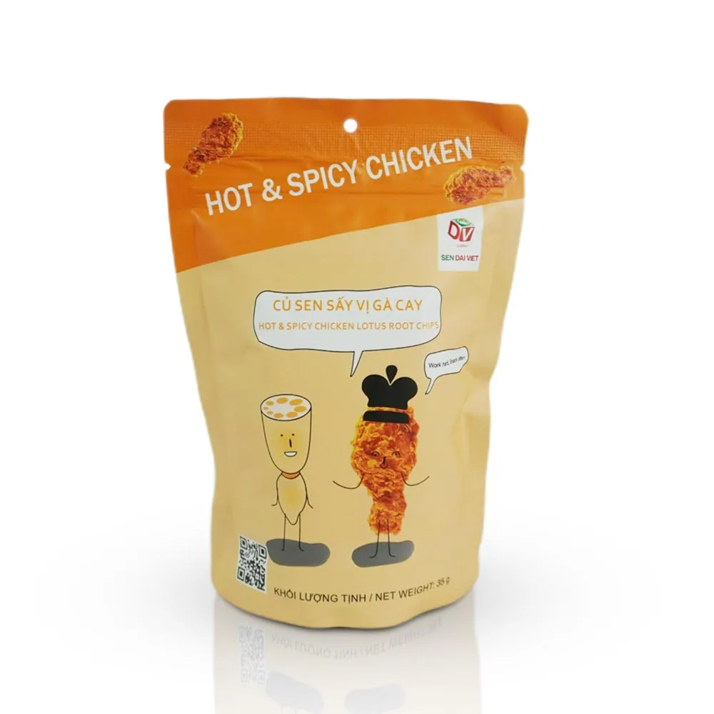 Cheap Price Flavor Vegetables and Fruit Chips Hot and Spicy Chicken Lotus Root Crispy Taste Yummy Ready to Eat