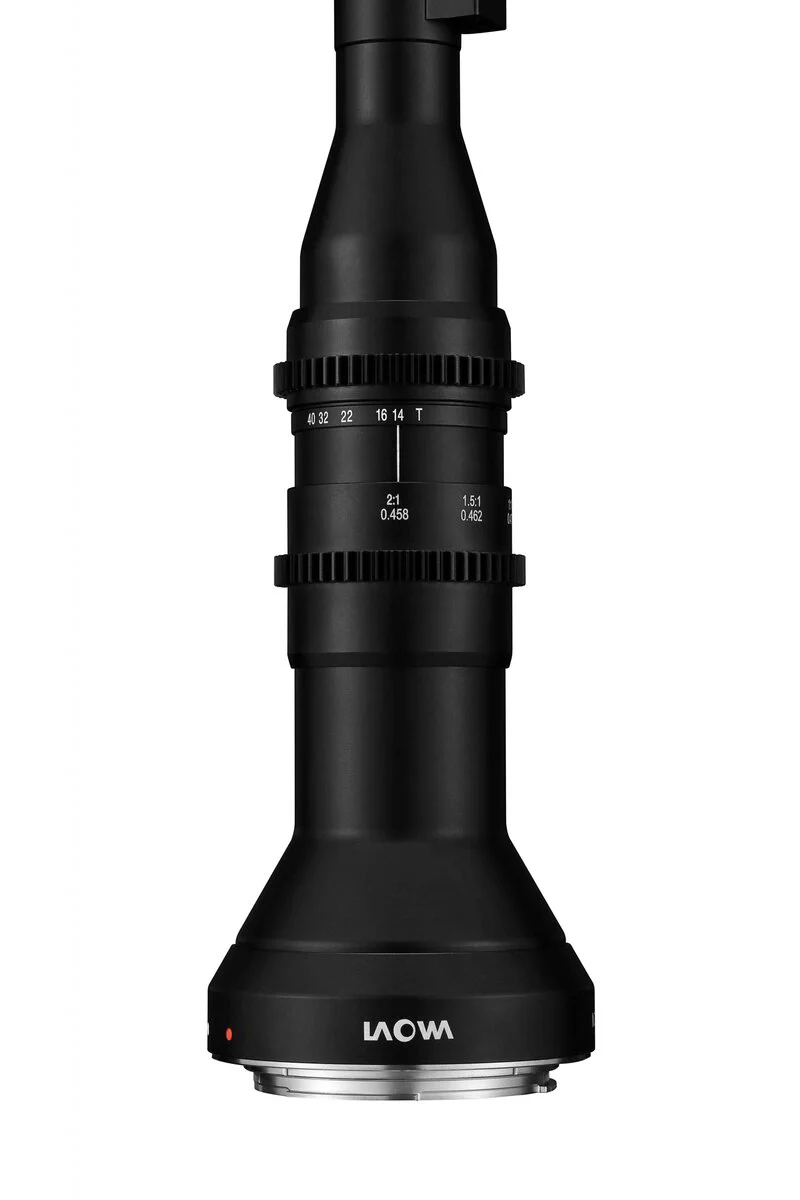 LAOWA 24mm f/14 Probe Lens Venus Optics Macro Lens Video Cine (E Mount)