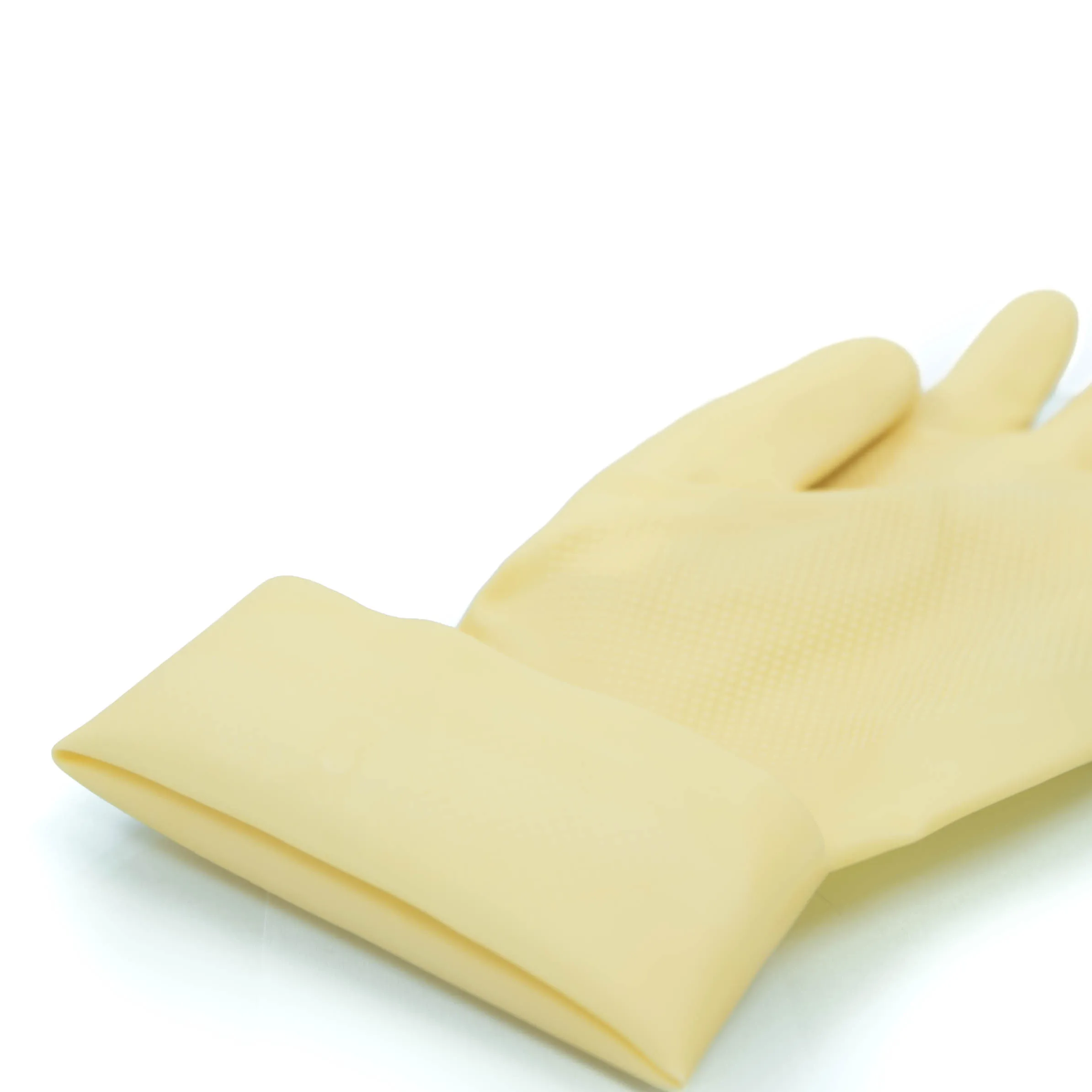 Animal handling gloves multipurpose unlined comfortable fit rubber cleaning gloves for housekeeping food processing seafood