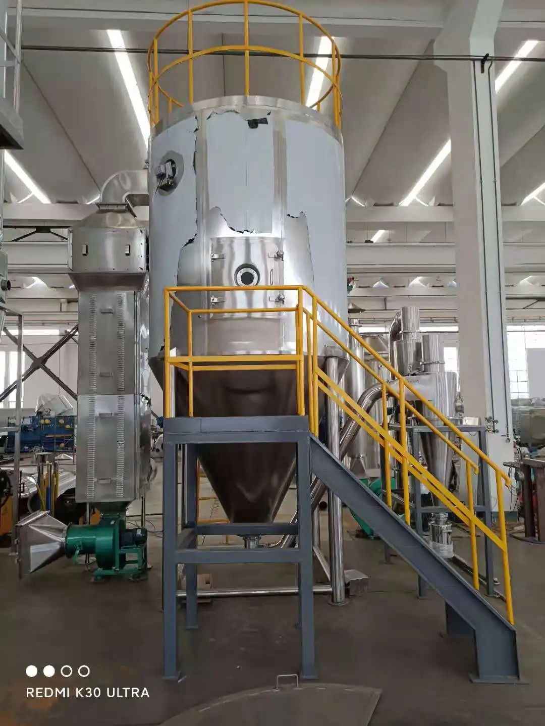 LPG Industrial Spray Blood Meal Detergent Powder Algae Atomizer Milk Spray Dryer Machine Spirulina Microalgae Spray Dryer