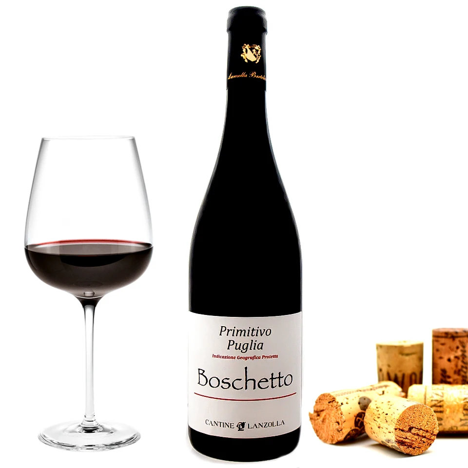 Итальянское высококачественное красное PRIMITIVO Boschetto IGP | 750 мл