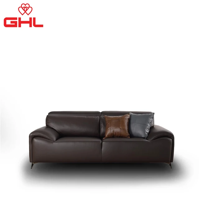 
Best Price High Quality Luxury Living Room Furniture 3 Seat Sofas Leather Sofas 