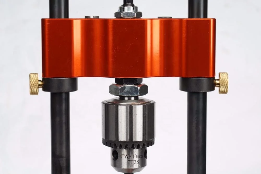 grilling orifice offset oblique drill guide