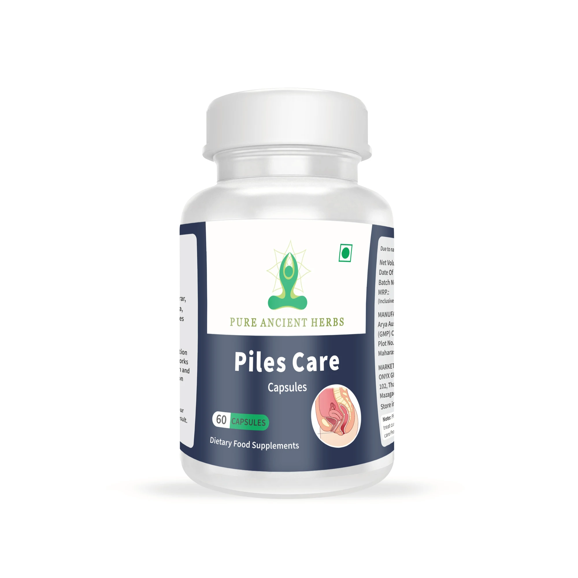 Piles Care Capsules/Best Herbal Haemorrhoids pain relief capsules/Best export Quality for Piles pain relief