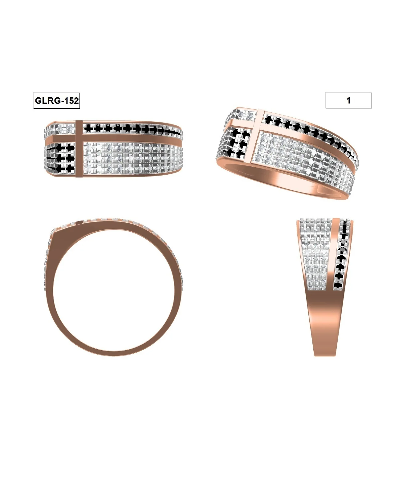 
5.06 Gm, European and American new design simple trend porcelain titanium women and men rings rose gold rings couples jewelry 