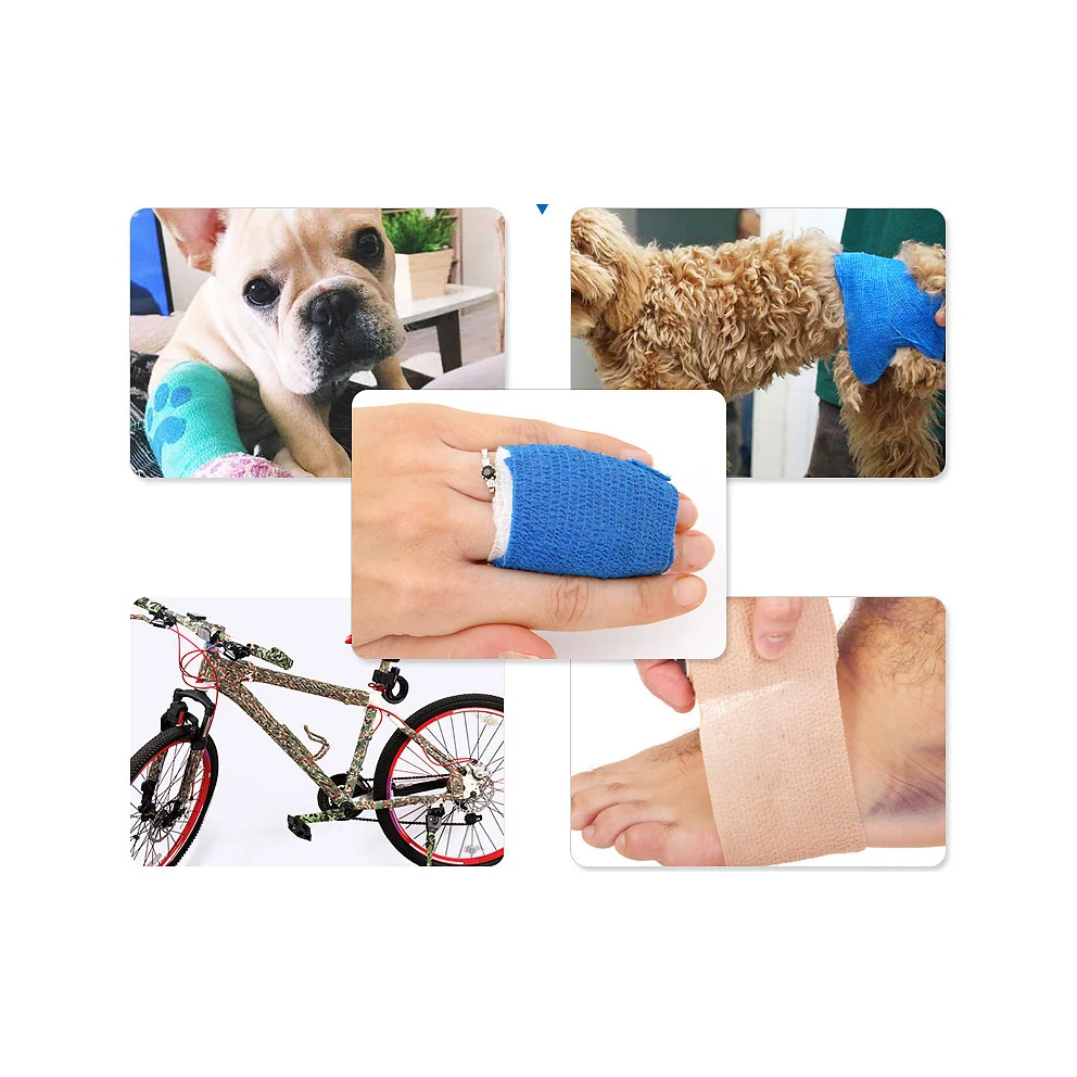 Colorful Non Woven Cohesive Elastic Bandage