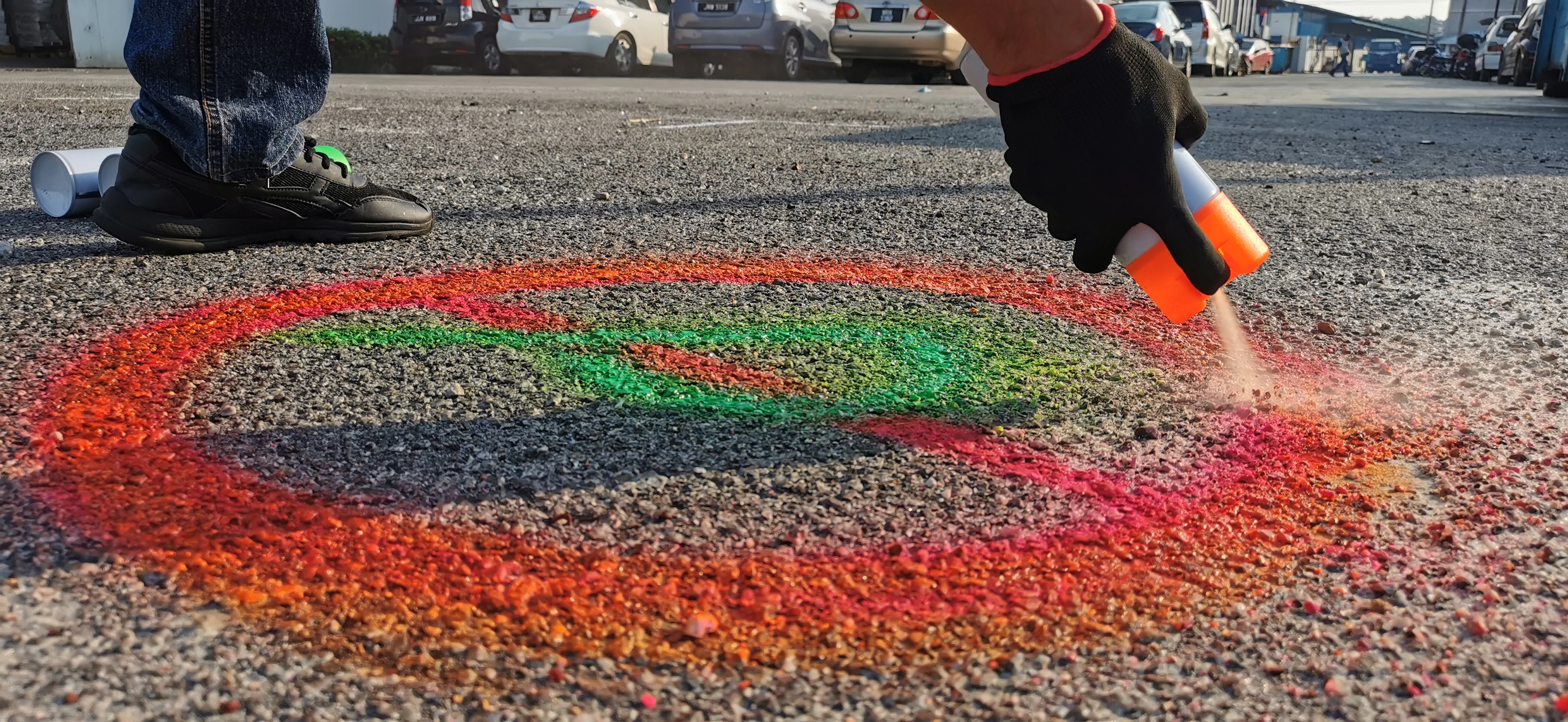 Fluorescent Spray Paint Premium Quality Liquid Coating MOQ 3000 Cans 400ml Per Can Ocean Shipping And Land Shipping Available