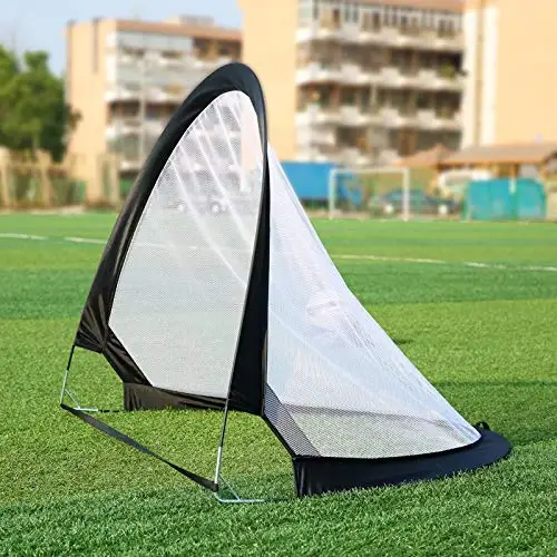 
PepupMini Football Foldable Goal Pop Up Set Quick Set up Football Gate Indoor and Outdoor Play Soccer Training Medium 122x75 cms 