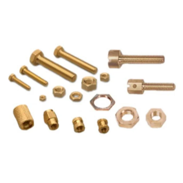 Genuine Brass Nuts Bolts Fasteners From India By M. M. INTERNATIONAL