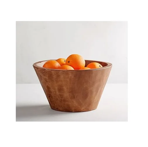 Оптовая продажа набор больших чаш для салата из акации Лучшая цена кухонные миски общественного питания материал ПК