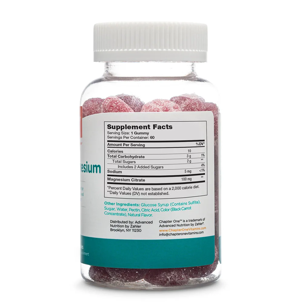  Глава 1 от заглера магния жевательные добавки цитрат для детей и взрослых