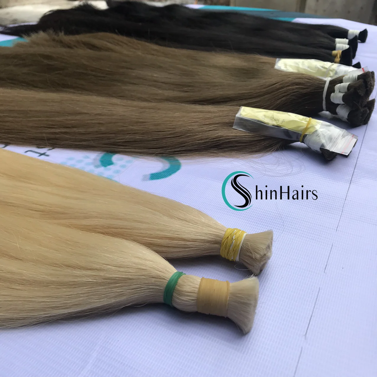 Vietnam Export Products bundles human hair bulk Bone Straight hair color raw virgin hair unprocessed