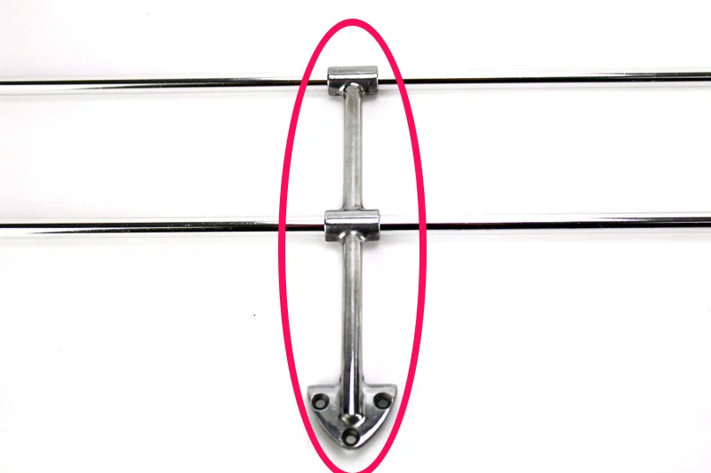 Хромированный ЦЕНТРАЛЬНЫЙ КРОНШТЕЙН Jailbar совместимый с VW Type 2 Bus 1950-1967 задним стеклом Baywindow Splitscreen