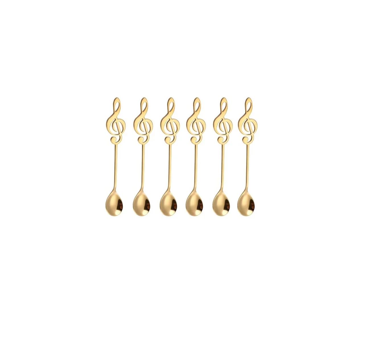 New Brass Coffee Spoon New Mini Spoon For Coffee And Tea Latest Flatware Customized Logo Metal Cutlery Spoon in Wholesale Price