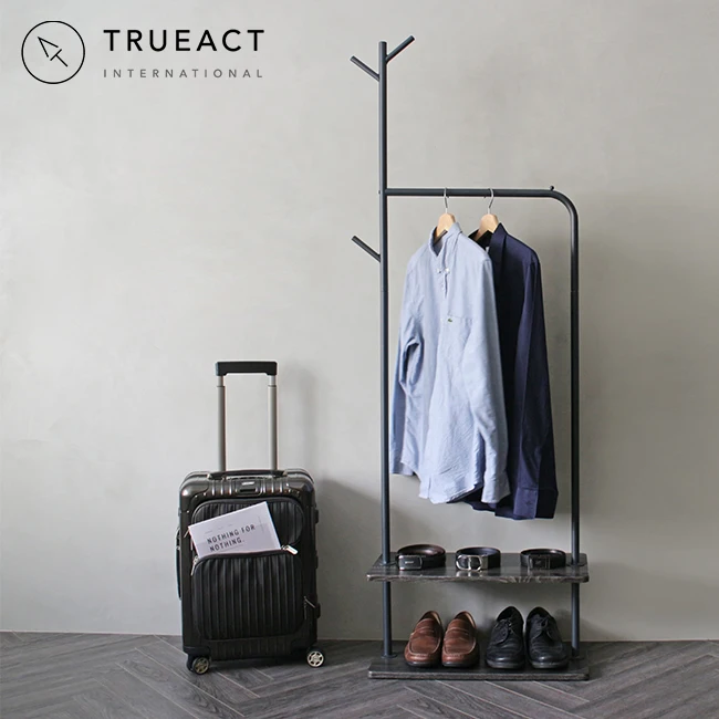 Free Standing Wood Coat Rack | Taiwan | Tree Shaped | Metal Floor Hat Hanger | Garment | Hanging Rail Stand | New Design