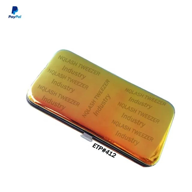 Latest Collection Russian Volume Tweezers kit / Beautiful Eyelash Tweezers Kit & Pouch / New Style  Russian Volume Tweezers