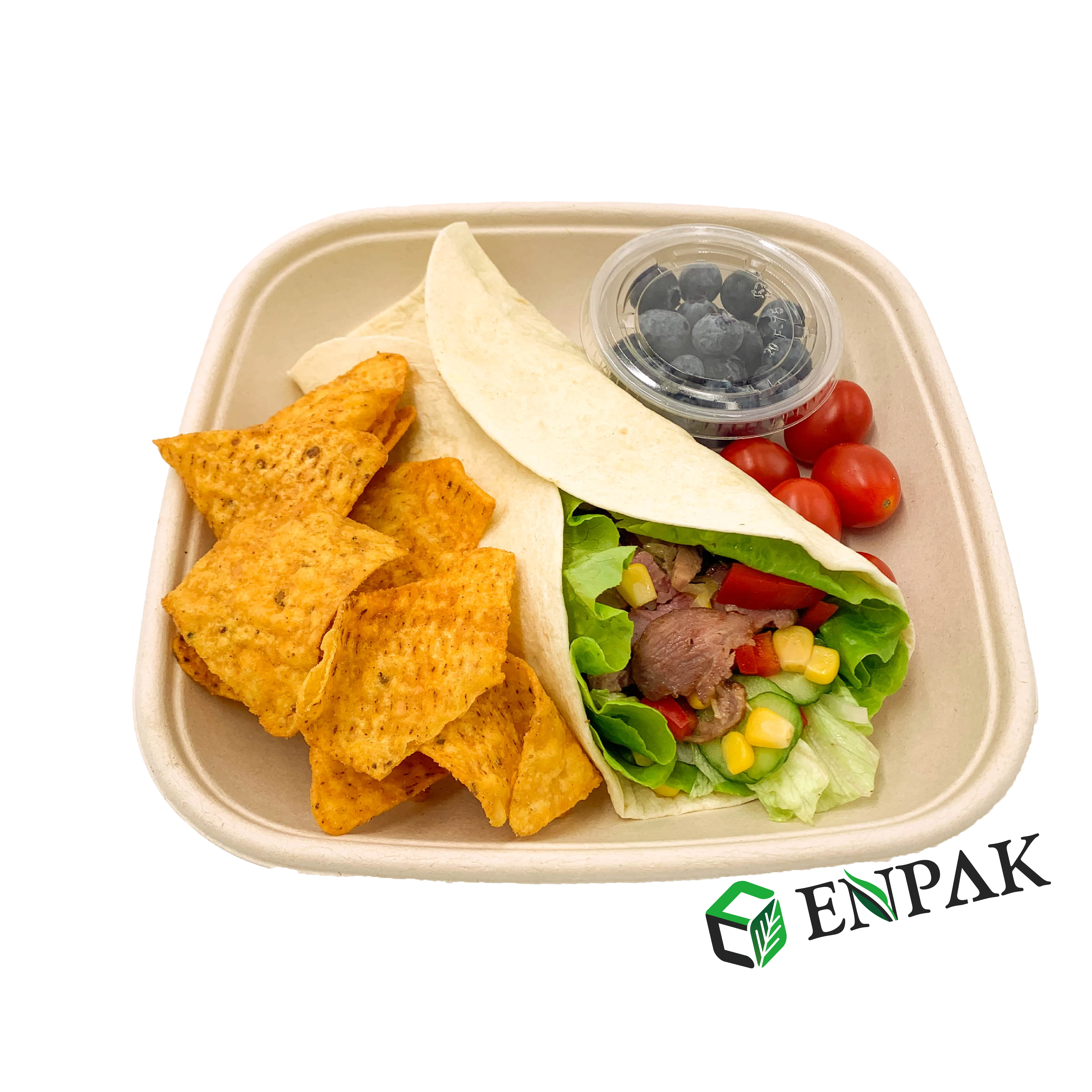 Biodegradable Food disposable Paper Packaging Box