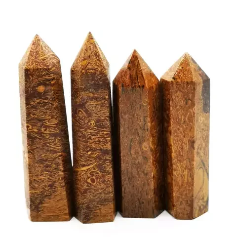  Оптовая продажа палочки из натурального золота шелка нефрита хрустальной