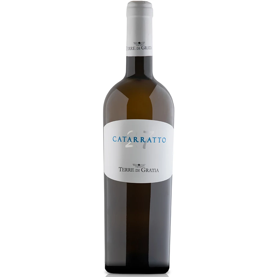 Специальное предложение-Земля ди графа-итальянское белое вино 27 Catarratto Organic DOC Sicilia 75cl