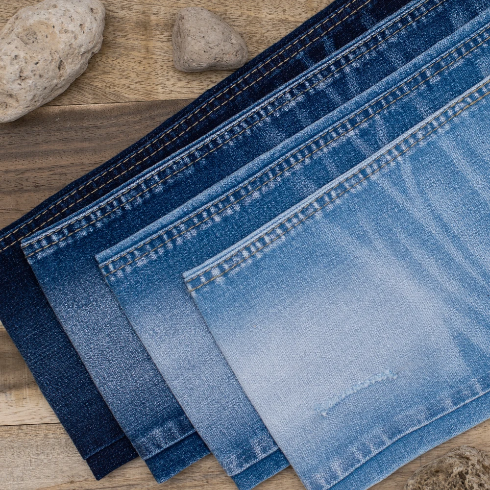 Горячая Распродажа 55% Конопля 45% органический хлопок джинсовая ткань