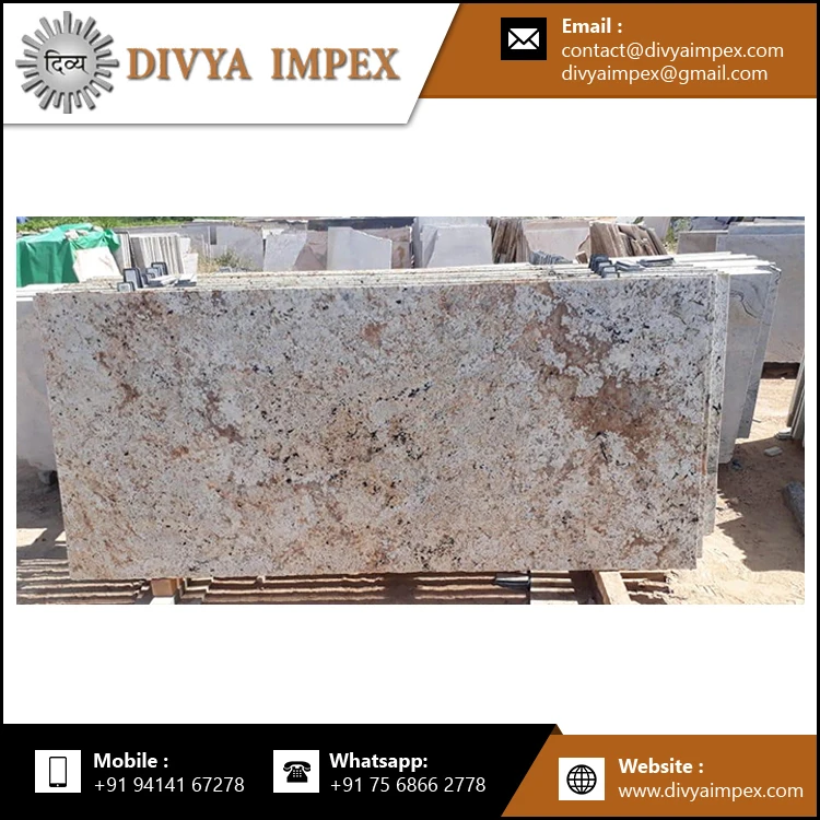 Высококачественный гранитный золотистый гранит в стиле колоний по оптовой цене-Divya Impex
