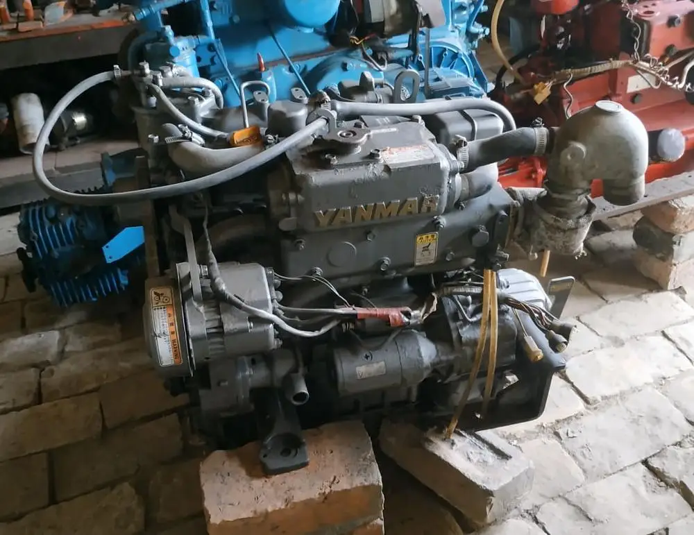 Lifeboat Marine Diesel Inboard motor for fishing new condition well maintained Yanmar 3 Cylinders 30HP Engine 3JH30A engine