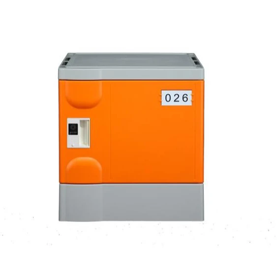 Colorful School Waterproof RFID Lock Orange Locker for Students