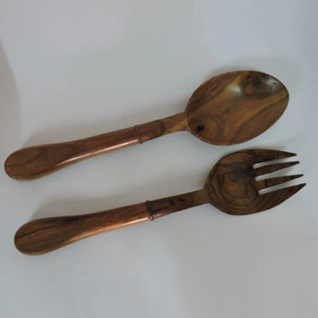 2 шт. деревянные салатные инструменты ручной работы