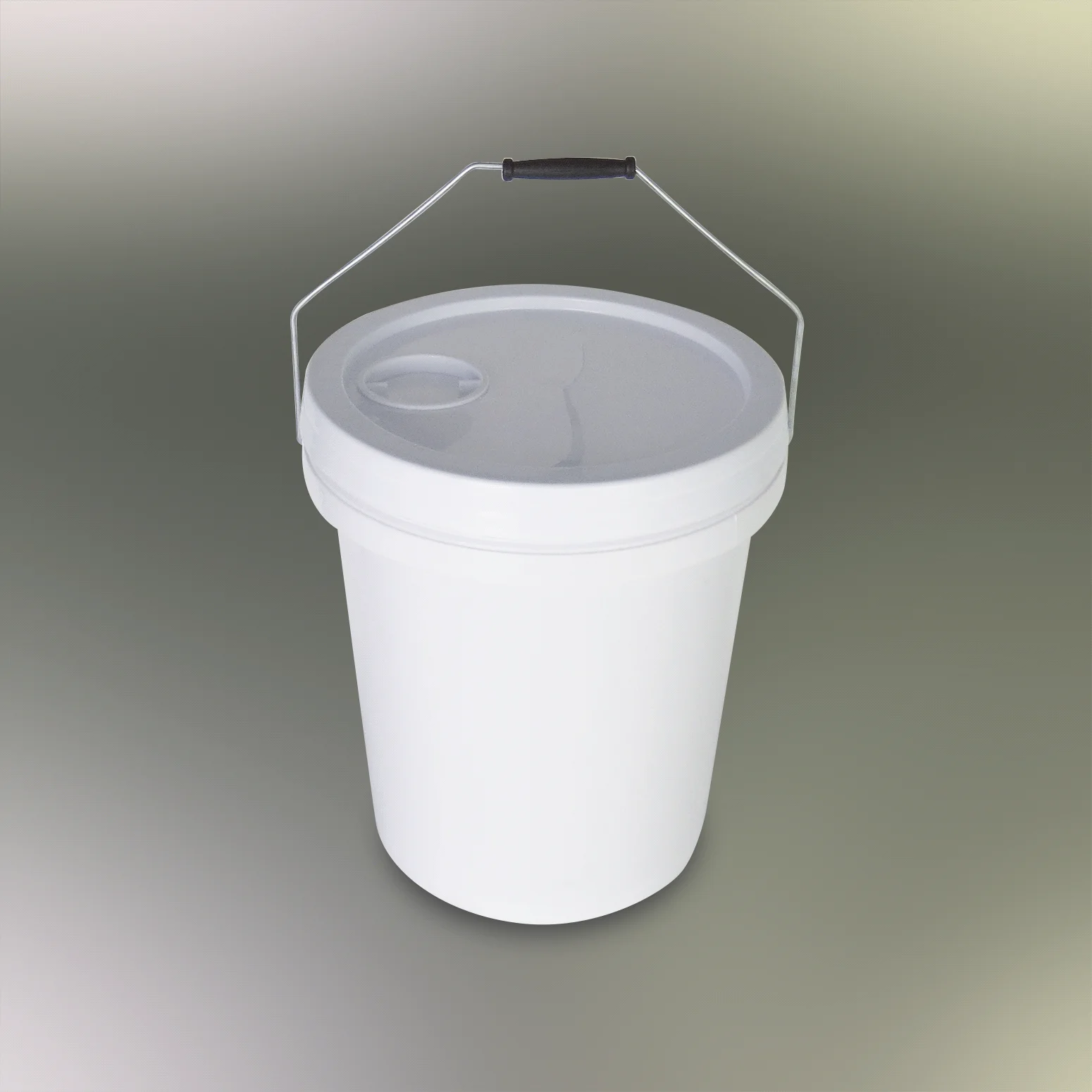 Cheap 18-Liter PP Plastic Paint Bucket Empty Metal Bucket with Oil Usage