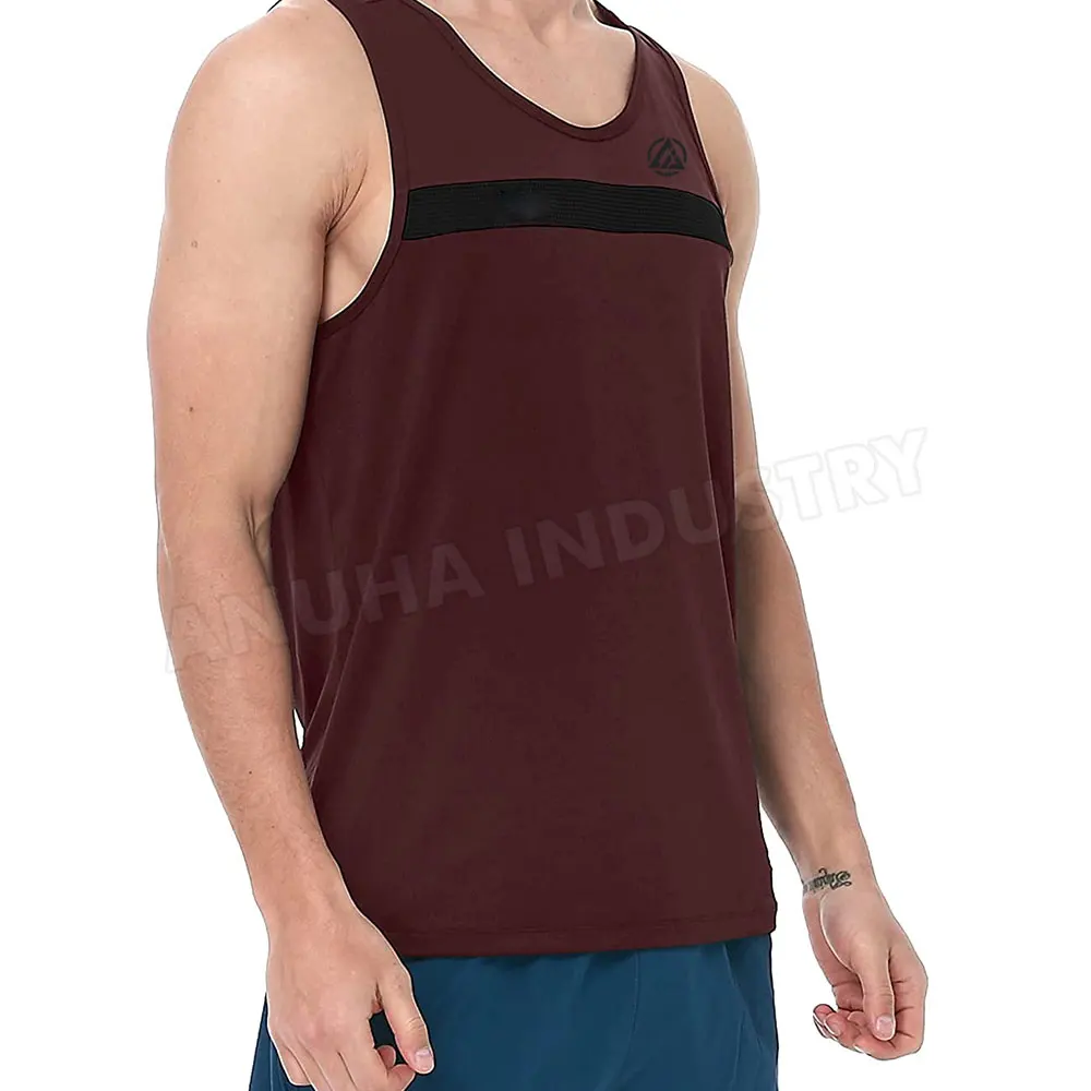  Хлопковая тренировочная майка для фитнеса жилет мужской Стрингер тренажерного зала