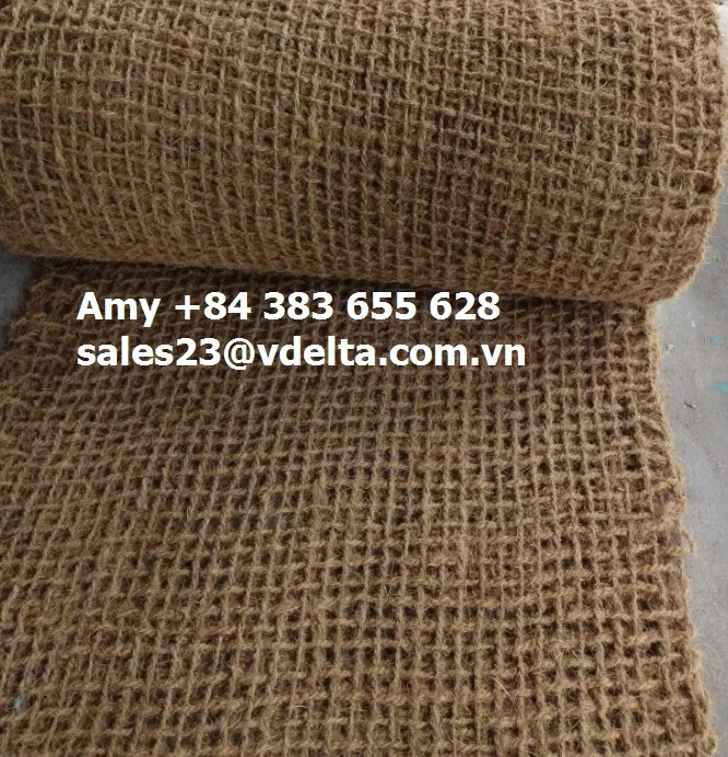 Coconut fiber- coir net and coir mat from Vietnam for exporting Lily +84 906927736