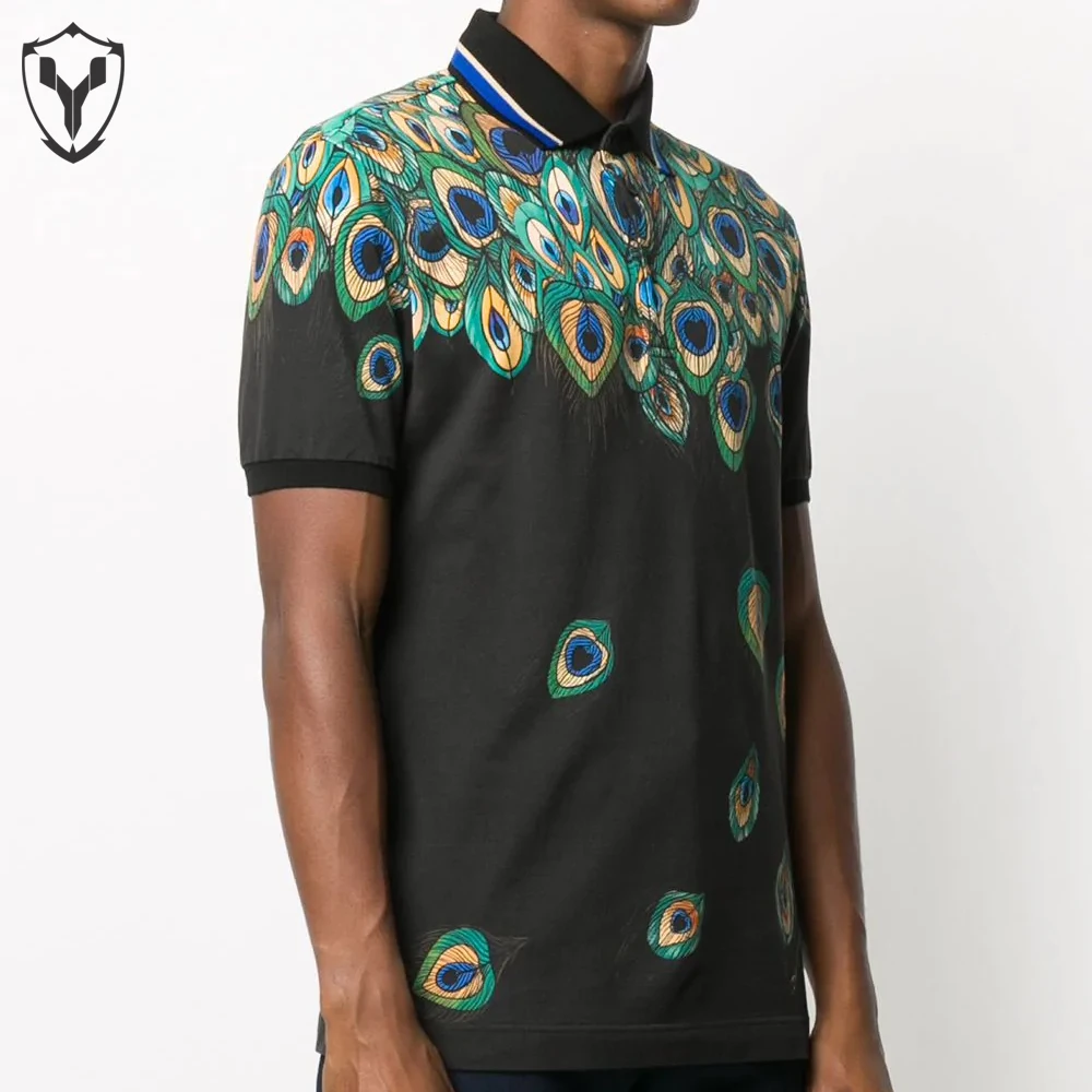 Pakistani Made Top Quality Wholesale Pure 100% Cotton Custom Embroidery Sublimated Logo Printed New Polo Shirts Short Sleeve Men
