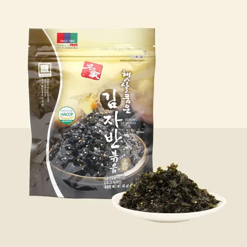 Korea Seaweed Crumble Roasted High Quality Raw Seaweed With Bamboo Salt