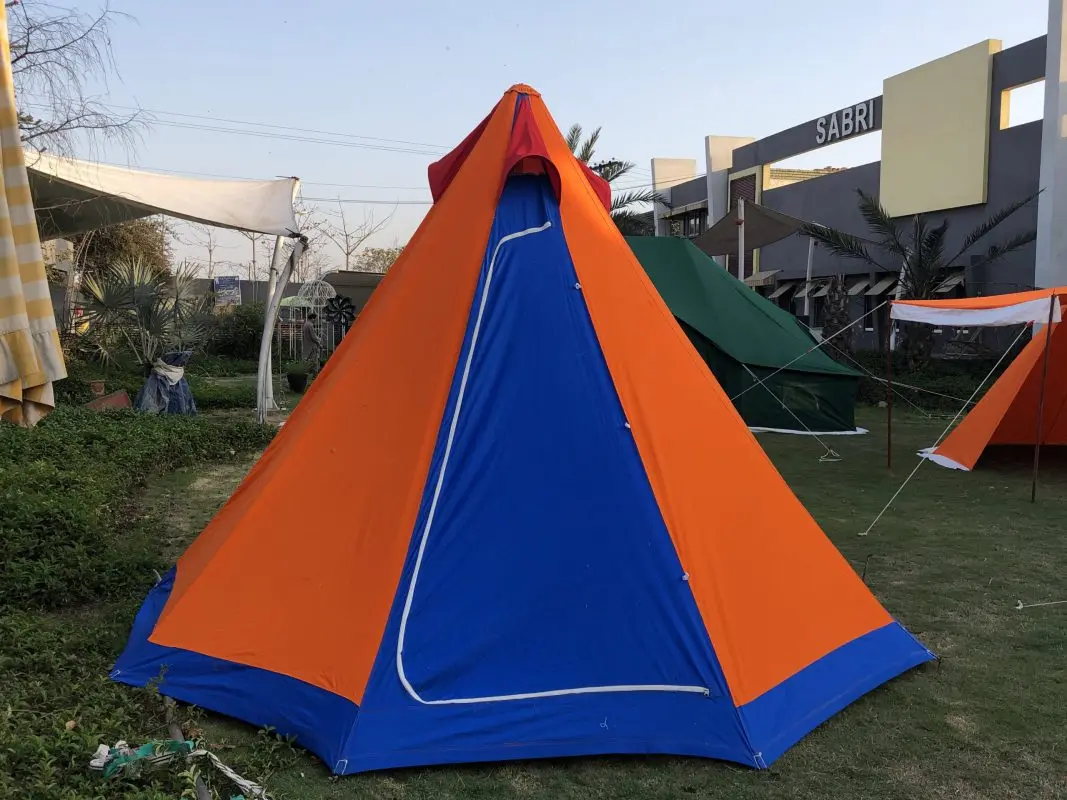 Tipi Canvas Tent Best for Camping 100% Cotton Waterproof